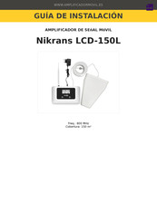 Nikrans LCD-150L Guia De Instalacion