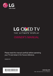 LG 55EG910T Manual Del Usuario