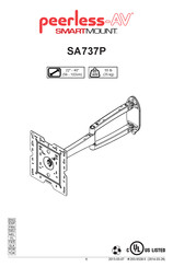 peerless-AV SMARTMOUNT SA737P Manual Del Usuario