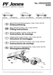 PF Jones 19010505PF Instrucciones De Montaje