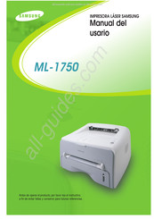 Samsung ML-1750 Manual Del Usario