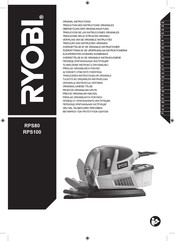 Ryobi RPS100-S Traducción De Las Instrucciones Originales