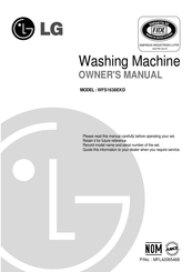 LG WFS1638EKD Manual Del Propietário