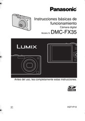 Panasonic Lumix DMC-FX35 Instrucciones Básicas De Funcionamiento