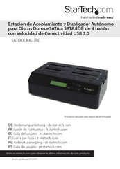 StarTech SATDOCK4U3RE Guia Del Usuario