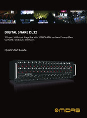 Midas DIGITAL SNAKE DL32 Guia De Inicio Rapido