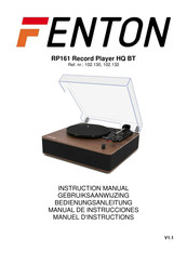 Fenton RP161 Manual De Instrucciones