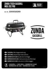 Mayer Barbecue 1000016269 Instrucciones De Montaje