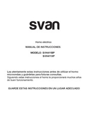 Svan SVH411XP Manual De Instrucciones