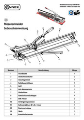 Connex COX790108 Manual De Instrucciones