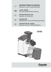 Ceado CPJ0150 Manual De Uso Y Mantenimiento