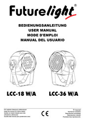 Futurelight LCC-36 W/A Manual Del Usuario