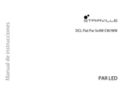 thomann Stairville DCL Flat Par 5x4W CW/WW Manual De Instrucciones