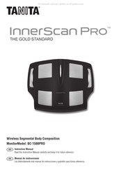 Tanita InnerScan Pro BC-1500PRO Manual De Instrucciones