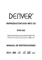 Denver DVD-432 Manual De Instrucciones