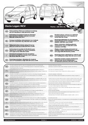 ECS Electronics DA-001-DL Instrucciones De Montaje