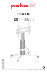 peerless-AV PR598-M Manual De Instrucciones