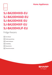 Sharp SJ-BA20DHXJF-EU Manual De Uso