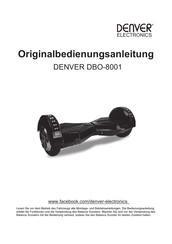 Denver Electronics DBO-8001 Manual Del Usuario