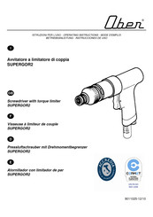 Aber SUPERGOR2 Instrucciones De Uso