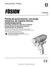 Graco FUSION 310629W Instrucciones - Piezas