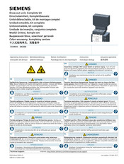 Siemens 3VA9444-0KD00 Instructivo