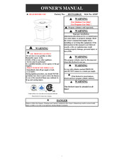 BOND MANUFACTURING HYTT12208-29 Manual Del Usuario