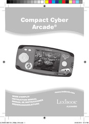 LEXIBOOK Compact Cyber Arcade JL2360DC Manual De Instrucciones