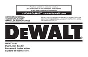 DeWalt DWMT70780 Manual De Instrucciones