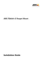 Axis TQ6501-E Guia De Instalacion