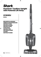 Shark DuoClean IC160EU Serie Instrucciones