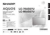 Sharp AQUOS LC-60UD27U Guía De Configuración