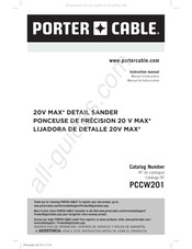 Porter Cable PCCW201 Manual De Instrucciones