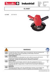 Desoutter KL185B7 Manual Del Usuario