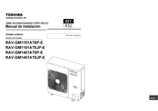 Toshiba RAV-GM1101AT8P-E Manual De Instalación