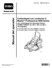 Toro 74944 Manual Del Operador