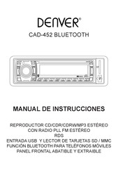 Denver CAD-452 Manual De Instrucciones