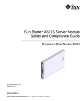 Sun Microsystems Sun Blade X6275 Manual De Instrucciones