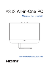 Asus E5200 Serie Manual Del Usuario