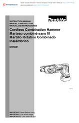 Makita DHR241RMJ Manual De Instrucciones