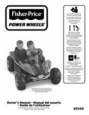 Fisher-Price Power Wheels BCV59 Manual Del Usuario