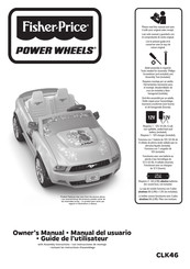 Fisher-Price Power Wheels CLK46 Manual Del Usuario