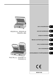 Gastrodomus PV27/RL-LL Uso Y Mantenimiento