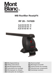 Mont Blanc RF 29 - 747029 Instrucciones De Montaje