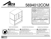 Altra Furniture 5694012COM Instrucciones De Montaje