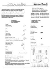 Glacier bay 262A-6004 Manual De Instrucciones