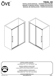 OVE TIDAL 60 Instrucciones De Montaje