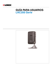 Lorex LNC200 Serie Guia Para Usuario