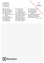 Electrolux EFP90436OX Manual Del Usuario