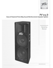 Peavey PV 215 D Manual De Instrucciones